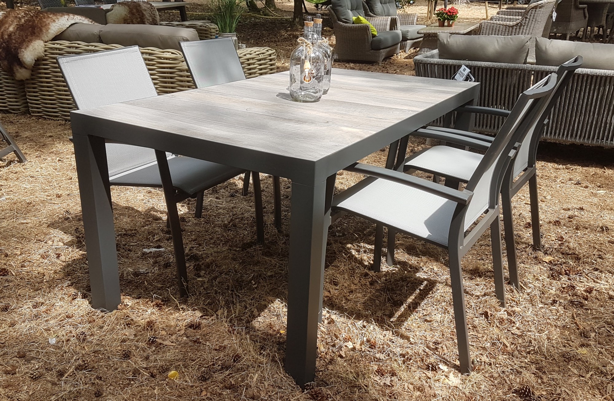 FC Tuinmeubelen Victor Tafel 160 x 90 cm