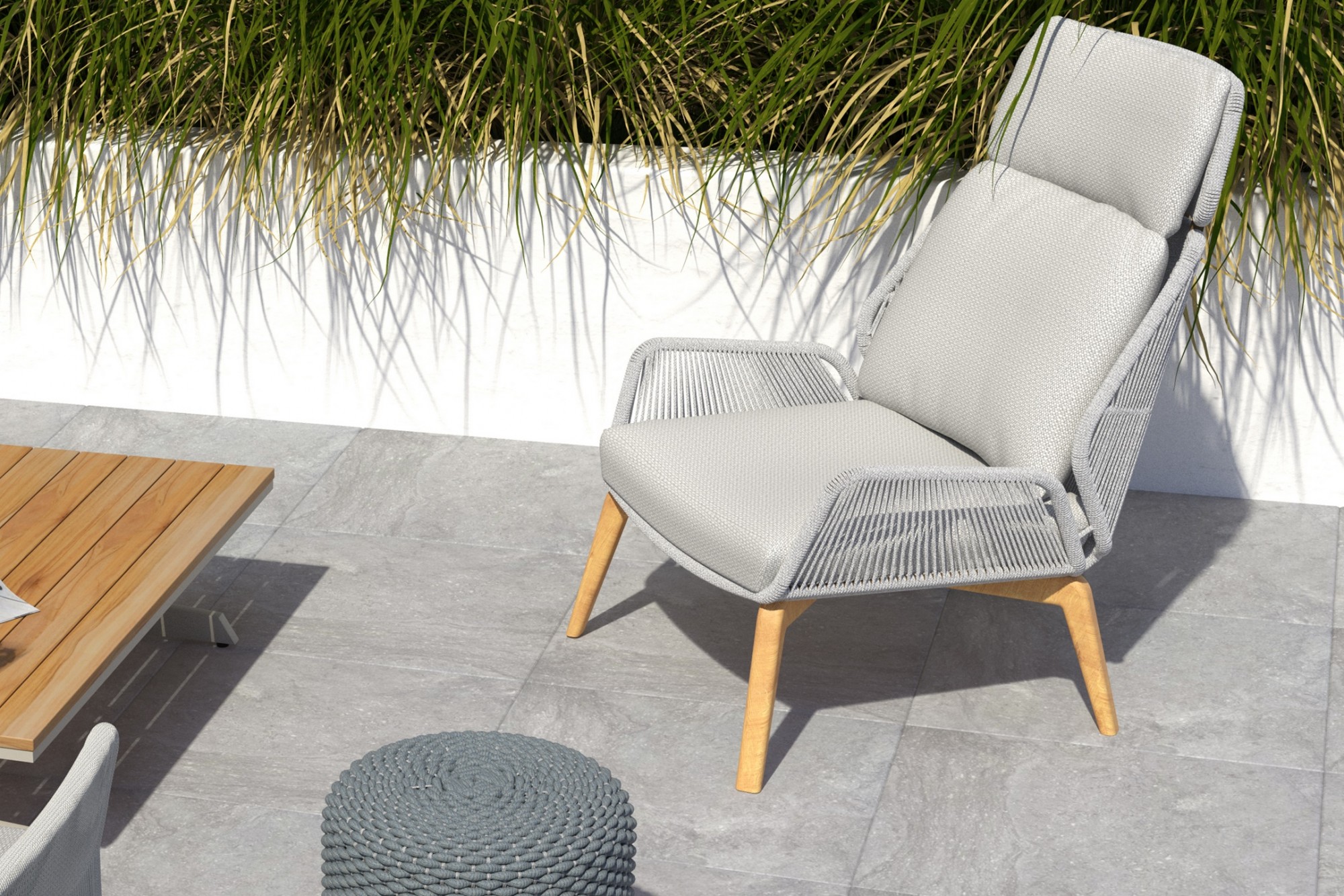 4 Seasons Outdoor Carthago  Loungestoel 