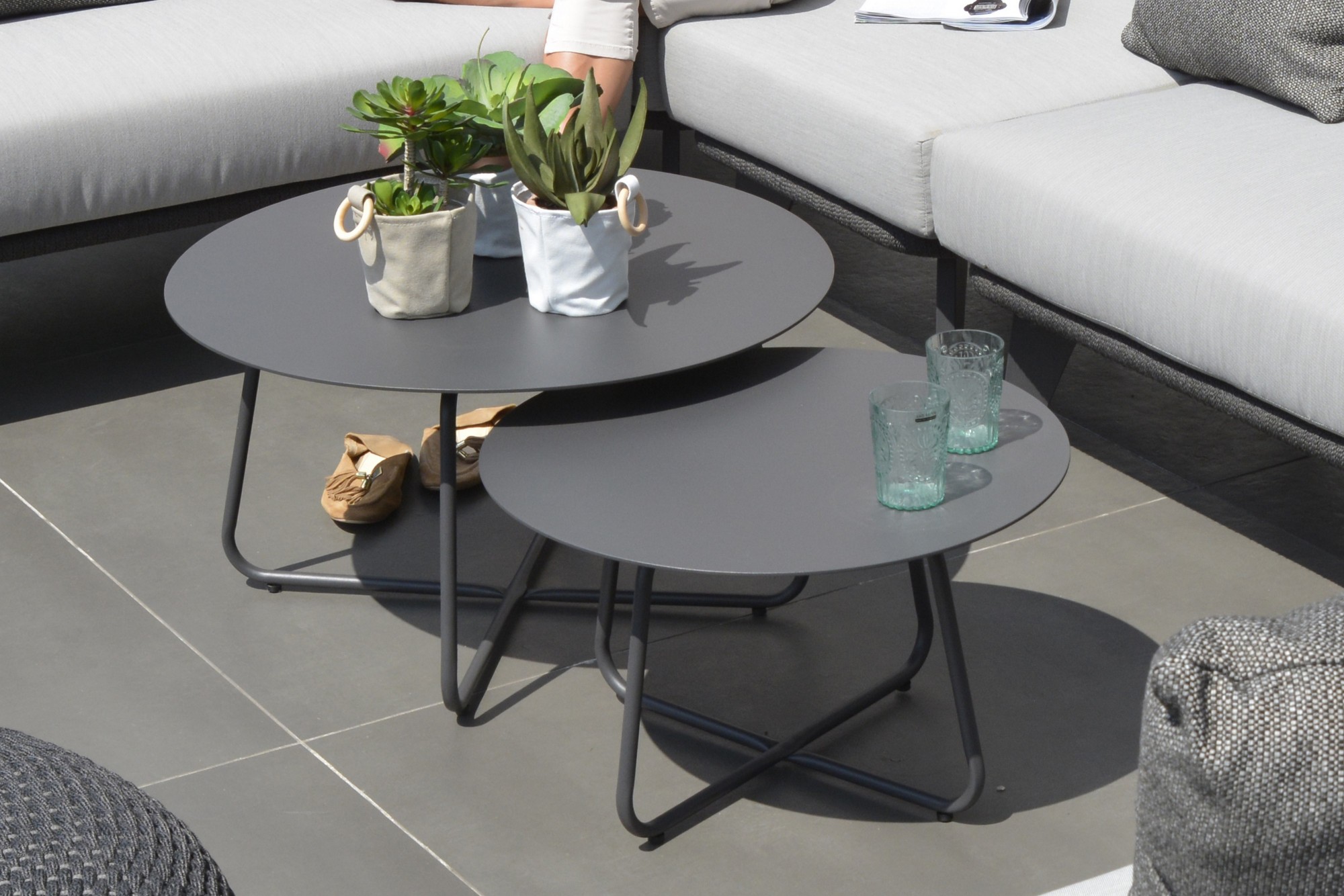 4 Seasons Outdoor Loungetafel Dali ø 73 cm