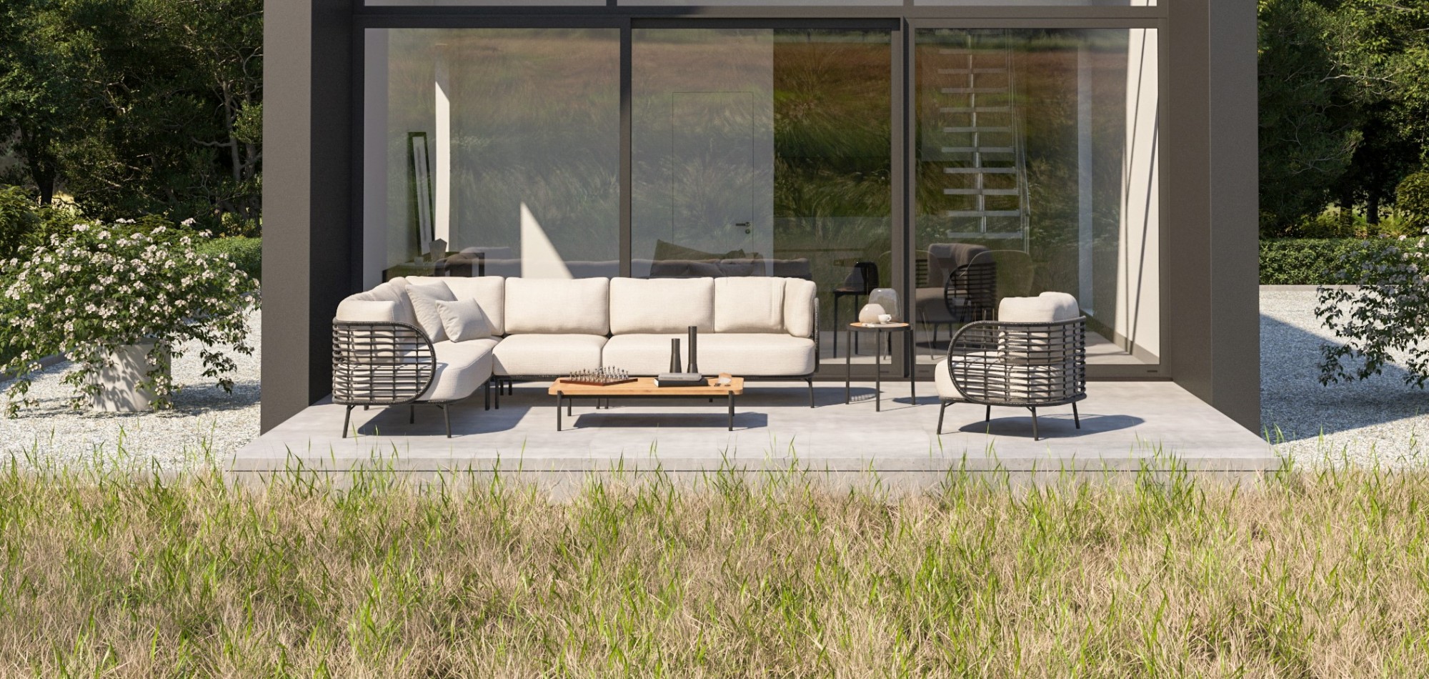 4 Seasons Outdoor Fabrice Loungeset Modulair 