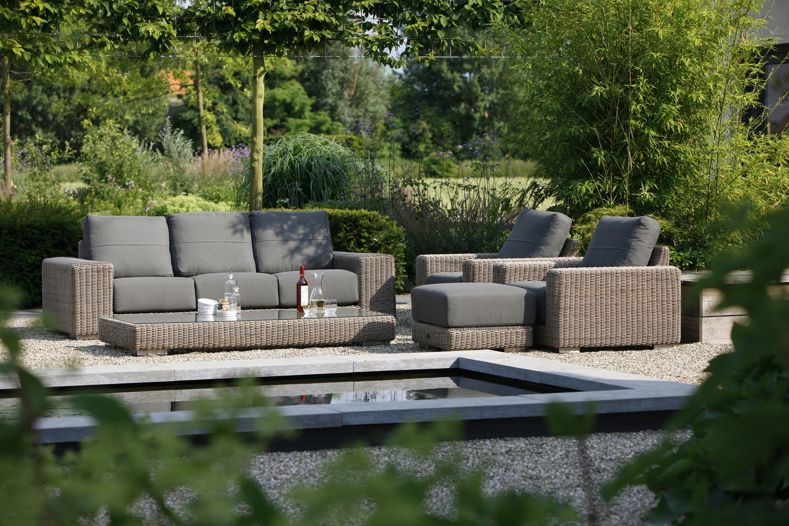 4 Seasons Outdoor Kingston Loungeset FC Tuinmeubelen