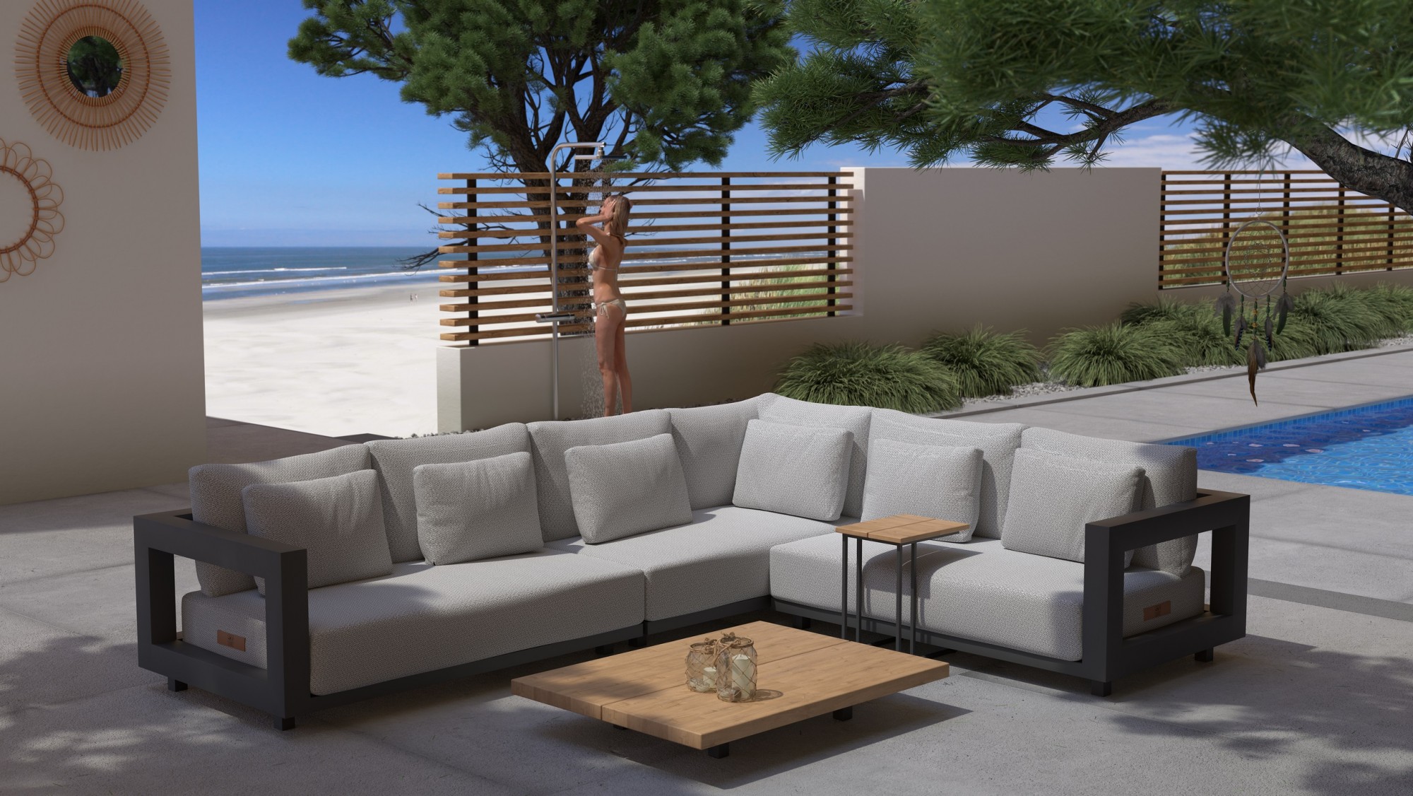 4 Seasons Outdoor Metropolitan Loungeset 