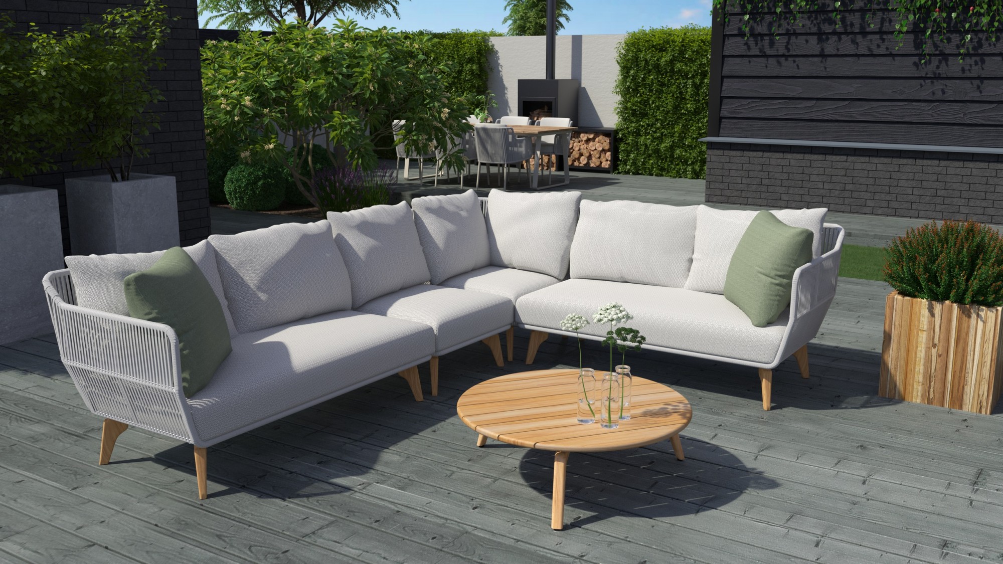 4 Seasons Outdoor Raphael Modulair Loungeset